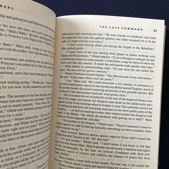 Star Wars: The Last Command by Timothy Zahn (hardcover) - Picture 4 of 5